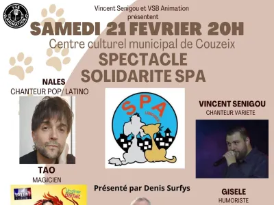 21 Fevrier 2026 Spectacle Solidarité SPA